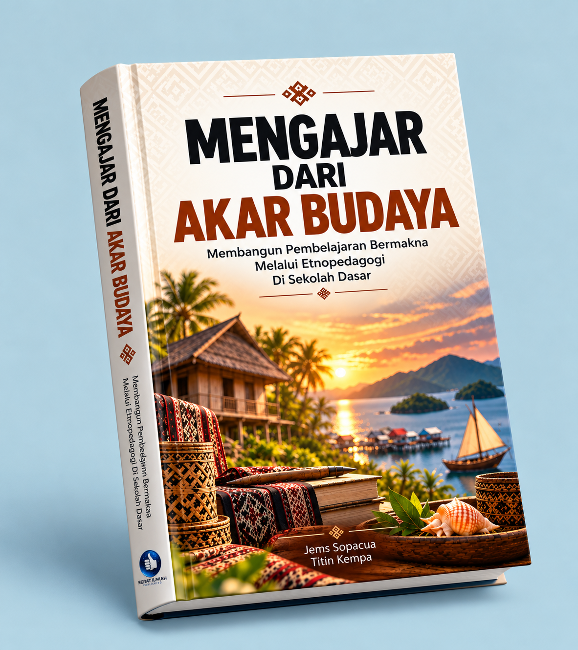 Mockup Buku Ajar Etnopedagogi Sunset